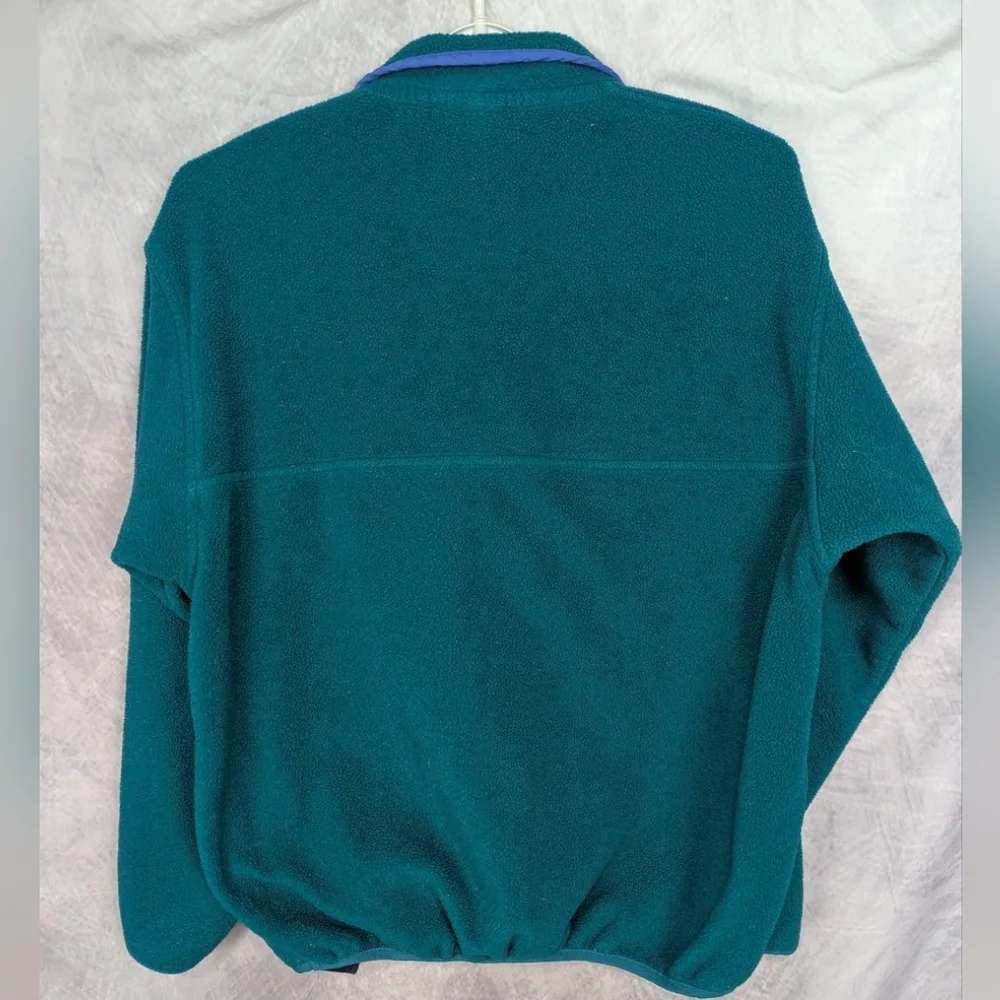 Port Authority Large Fleece Pullover With Snaps Embroidered COWGIRL UP Logo - Picture 2 of 10